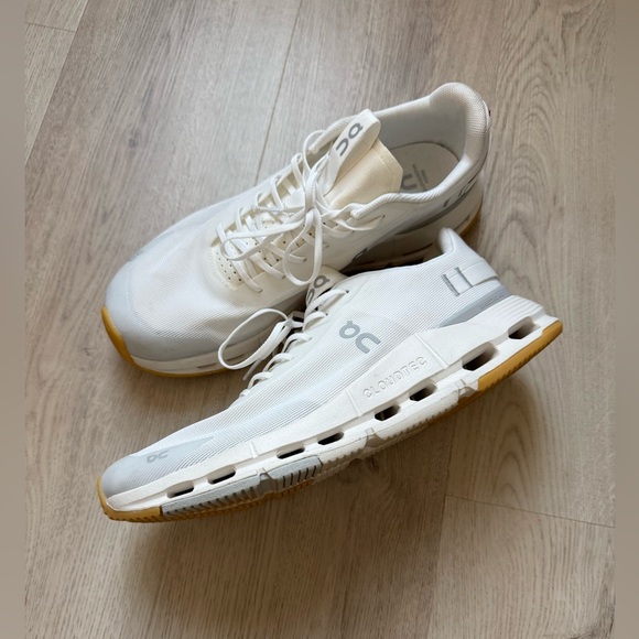 On Cloud Women's Cloudnova Form 2. Size 11 US. White | Ivory. - Picture 3 of 6